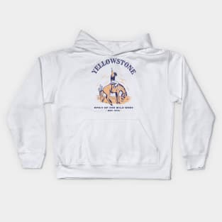 Yellowstone Spirit Of The Wildwest Kids Hoodie